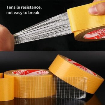 Strong Fixation Double-sided Fiberglass Grid Sticky Tape