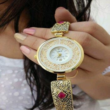 Women Stylish Brass Citizen Wrist Watch