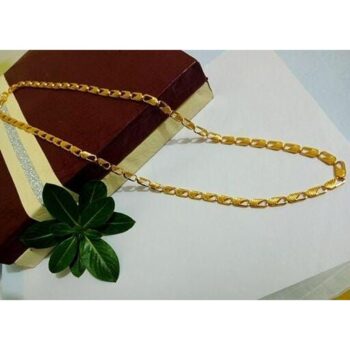 Luxurious Men's Gold Plated Chain