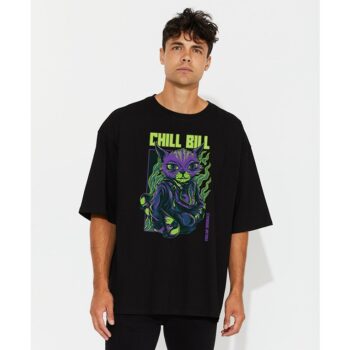 Men's Chillme Cotton Oversized T-Shirt