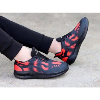 Men's Designer Red Sports Shoes