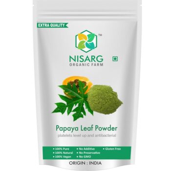 Nisarg Organic Papaya Leaf Powder