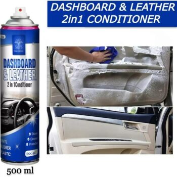 SAPI'S 2 in1 Dashboard & Leather Conditioner for Seats, Dashboard Leather Vinyl 500 ML