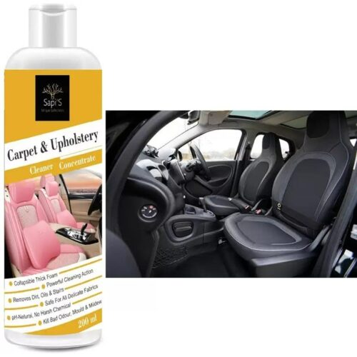 SAPI'S Car Interior Cleaner, Seat, Door Panel Headliner Roof, Dashboard, Mat, Leather Carpet & Upholstery Cleaner (200g)