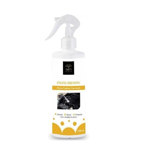 SAPI'S Engine Dressing Silicone Emulsion Concentrate For Car - 500 ML