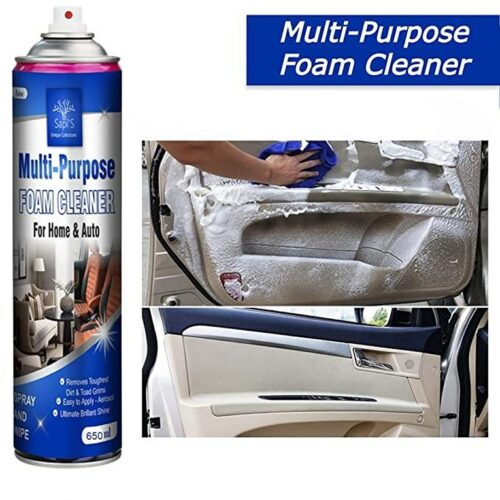 Sapi'S Multi-Purpose Interior Foam Cleaner for Car & Home, 650 ML (Pack of 1)