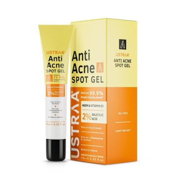 Ustraa Anti-Acne Spot Gel with Neem & Vitamin B3 - 15ml