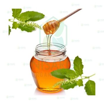 Nisarg Organic Raw Tulsi Honey Syrup