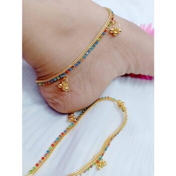 Alloy Gold Plated Anklet