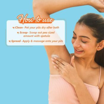 Aluminium-free Underarm Deodorant, Plum BodyLovin’ Trippin’ Mimosas De-odorizing Pit Cream, Eliminates Odor