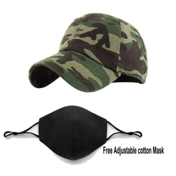 Attractive Solid Printed Unisex Cap - Army