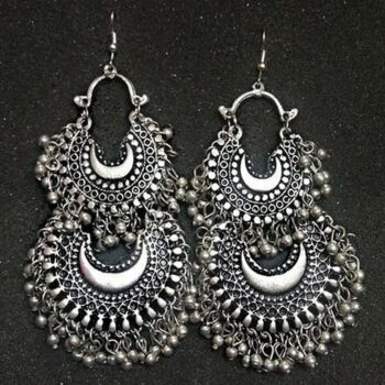 Beautiful Gold & Silver Plated Earrings (Combo)