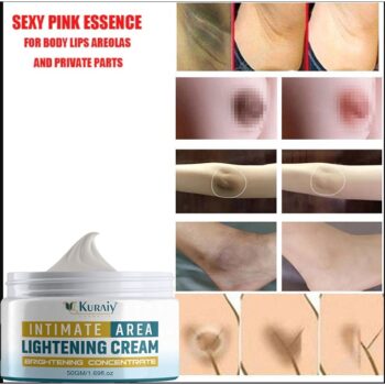 KURAIY Natural Women Dark Skin Whitening Cream Bleaching Cream Face Body White