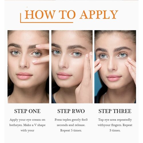 KURAIY Remove Dark Circles Eye Cream Anti Puffiness Anti wrinkle Massage Instant Firm Brightening Repair kuraiy Cosmetics 4