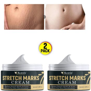 KURAIY Remove Pregnancy Scars Acne Cream Stretch Mark Cream Treatment Maternity Repair Anti-Aging (PACK OF 2)