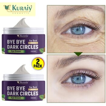 KURAIY Under Eye Cream for Dark Circles, Eyes..100gm(pack of 2)