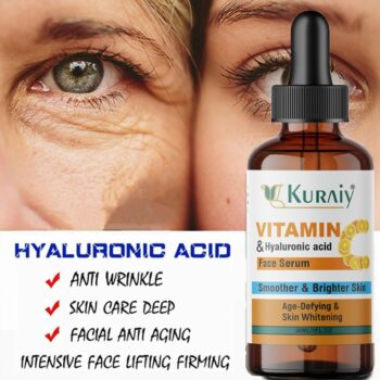 Kuraiy Improved vitamin C Facial serum- For Anti Aging & Smoothening & Brightening Face (30 ml)