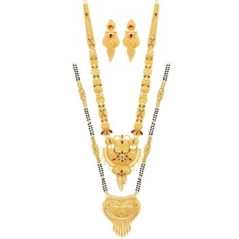 Luxurious Mangalsutra Gold Plated Jewellery Sets