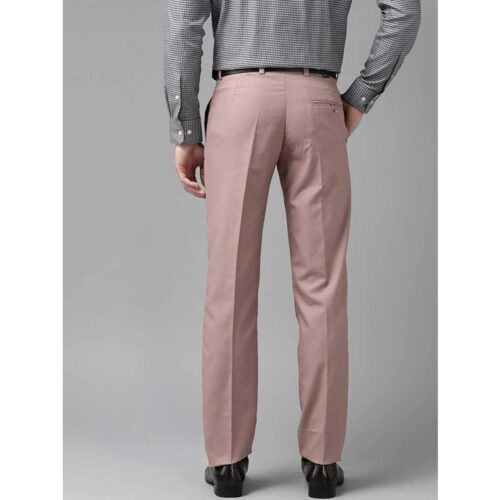 Mens Lycra Blend Solid Slim Fit Formal Trouser (Pack of 2) – Common Nova