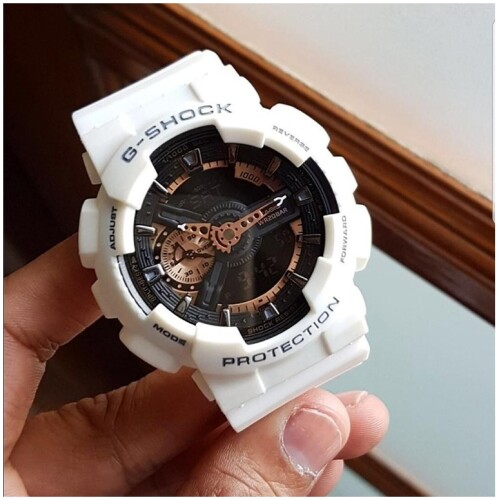 Men's Casio Watch Silicon Digital and Analog G-Shock Watch