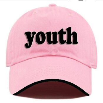 New Solid Youth Unisex Cap - Pink