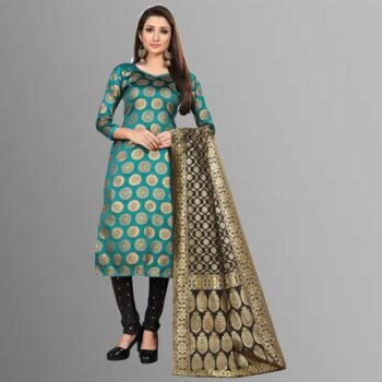 Rangat Premium Banarasi Silk Dress Material With Jacquard Work