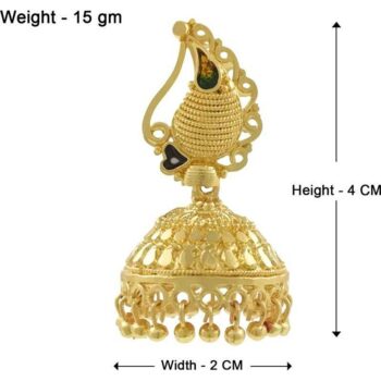 Traditional Women Gold Plated Earring