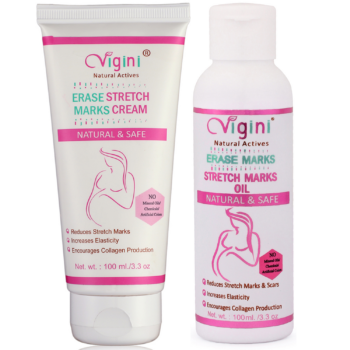 Vigini Stretch Marks Removal Cream & Oil During or After Pregancy