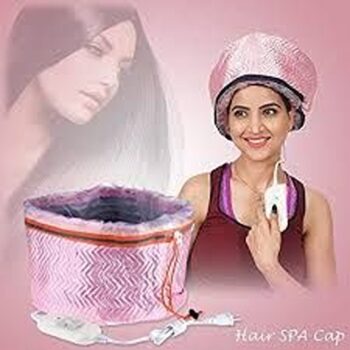 Hair Care SPA Cap Beauty Steamer Hair Thermal Treatment Nourishing Hat (Hair Spa Cap) (Code: C2351794)