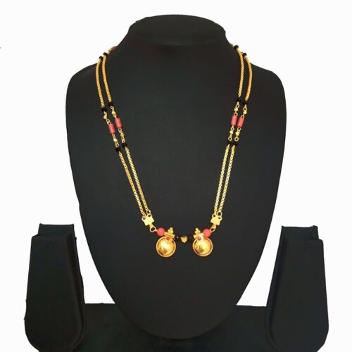Latest Mangalsutra Gold Plated 2 12