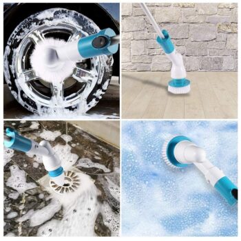 Mop - 360º (Cleaning Brush) Cordless Multipurpose Power Surface Cleaner With 3 Cleaning Brush