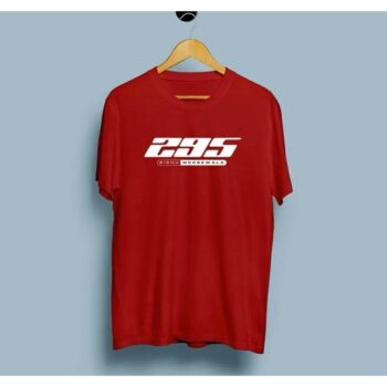 Unisex Cotton 295 Sidhu Moosewala T-Shirt - Red