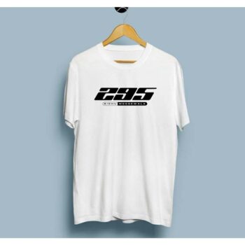 Unisex Cotton 295 Sidhu Moosewala T-Shirt - White