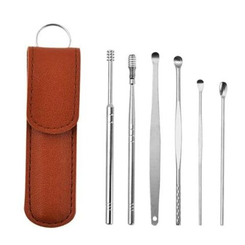 6 PCs Ear Cleaner Wax Removal Tool Kit 2