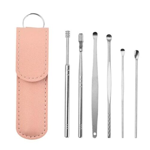 6 PCs Ear Cleaner Wax Removal Tool Kit 4