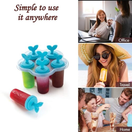 Candy Maker Ice Pop Makers Reusable Ice Lolly Cream Mould 3