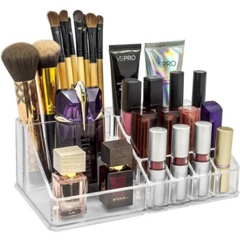 Cosmetic Organizer-Acrylic Makeup Mascara Liner Brush Storage Lipstick Cosmetic Organizer 1