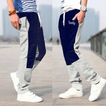 Trendy Dukaan Men's Cotton Sport/Casual Track Pants with Zip Pocket and  Bottom Rib
