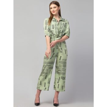 Crepe Printed Jumpsuit for Women 1