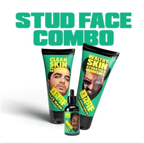 DCRAF Men's Combo 2 - Stud Face Combo - Face Wash + Face Moisturizer + Face Serum 1