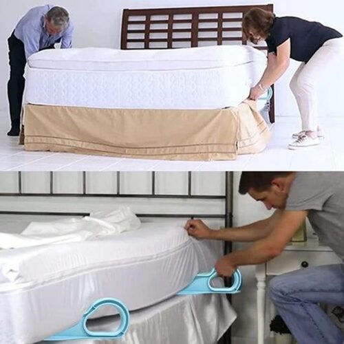 Mattress Lifter Bed Making & Change Bed Sheets Instantly helping Tool (2 pc ) 1