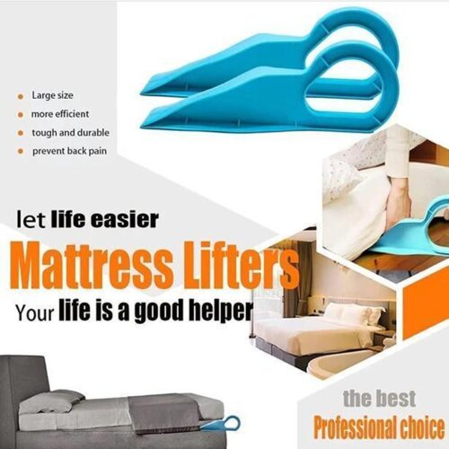 Mattress Lifter Bed Making Change Bed Sheets Instantly helping Tool 2 pc 6