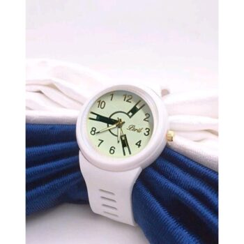 Men's Analog Silicone Watch
