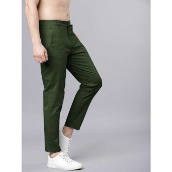 Men's Casual Trouser-Green