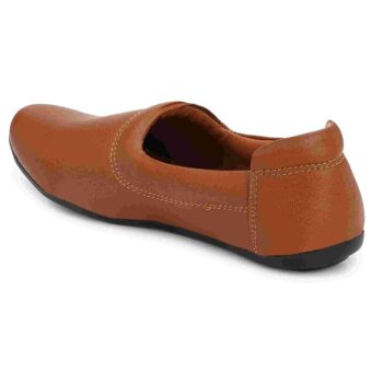 Mens Ethnic leather loafer 5 1