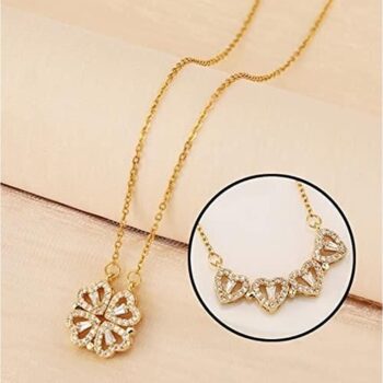 Package Contains: It has 1 Piece of Chain With Pendant Material: Brass Color: Silver Work: Silver Plated