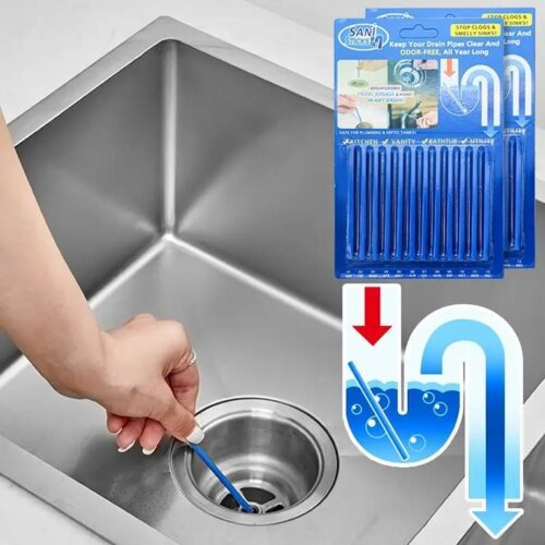Sani Stick Sewer Drain Cleaner Remove Bad Smell of Drain 4