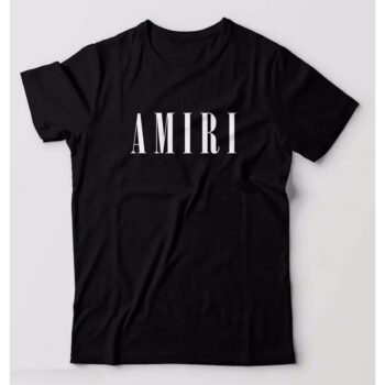 Cotton MC Stan Amiri T-Shirt for Men - Black