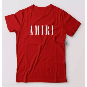 Cotton MC Stan Amiri T-Shirt for Men - Red