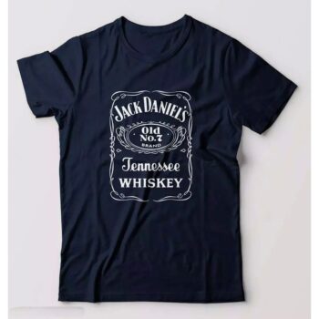 Men Cotton Jack Deniel T-Shirt - Blue